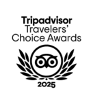 Logo Travelers' Choice 2023 Auszeichnung für das Waldhotel Grüner Baum